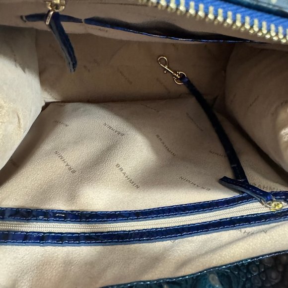 Brahmin Caroline Satchel Fortune Ombre- Used - Picture 10 of 11